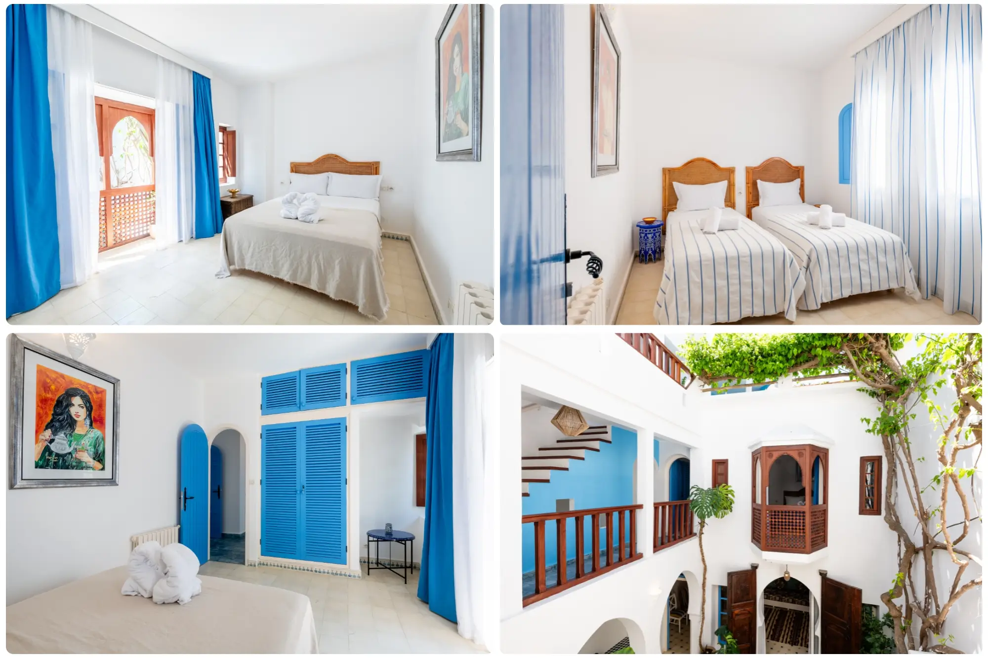 Family Suite Tingis au Riad Asilah 32, chambre familiale