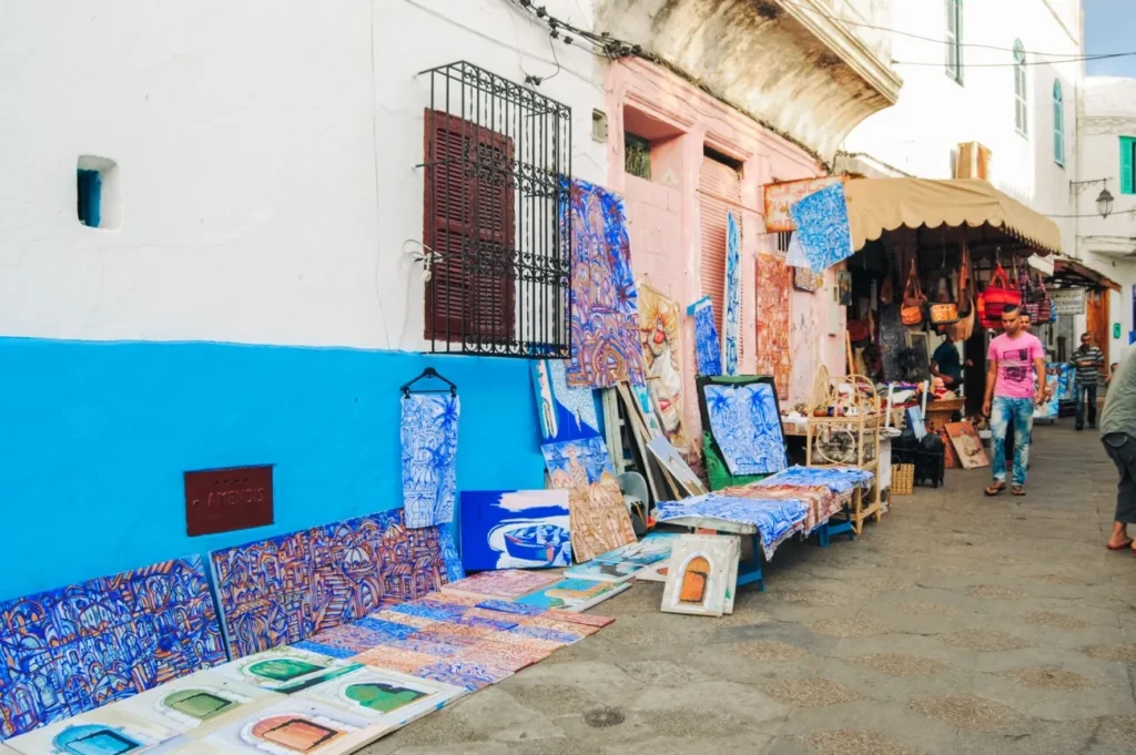 Fresques d’Asilah : itinéraire à pied dans la médina